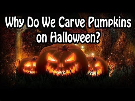 Why Do We Carve Pumpkins On Hallowee English Esl Video Lessons