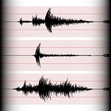 Seismograph Recording Vibrations Earthquakes — Stock Vector © Koksikoks 138437830