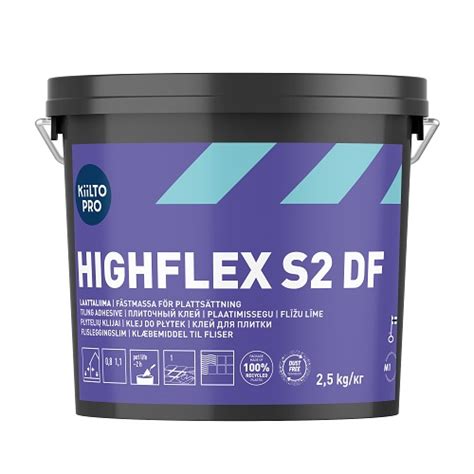 Kiilto Highflex S Df Tiling Adhesive Floorcovering