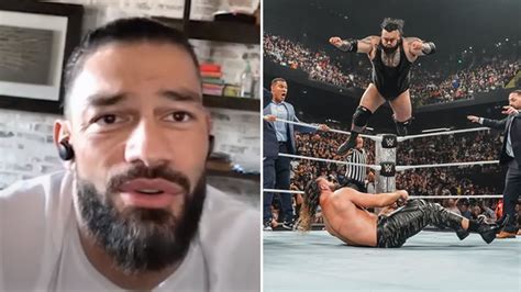 Roman Reigns REACTS To Seth Rollins Being INJURED After Bronson Reed S