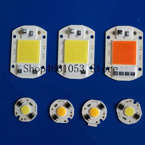 Led Cob Chip V V W W W W W Led Bulb Lamp Input Smart Ic