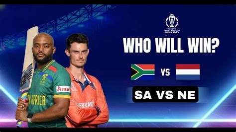 Netherlands Vs South Africa 16th Match Group D Live Cricket Score Commentary Youtube