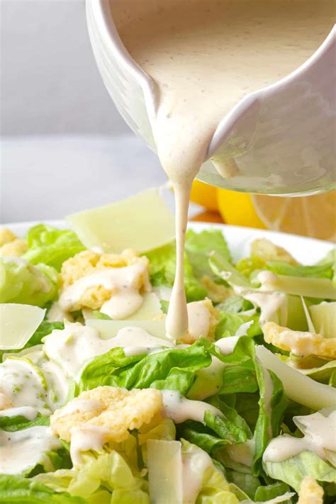 Creamy Caesar Dressing Recipe Dr Davinah S Eats