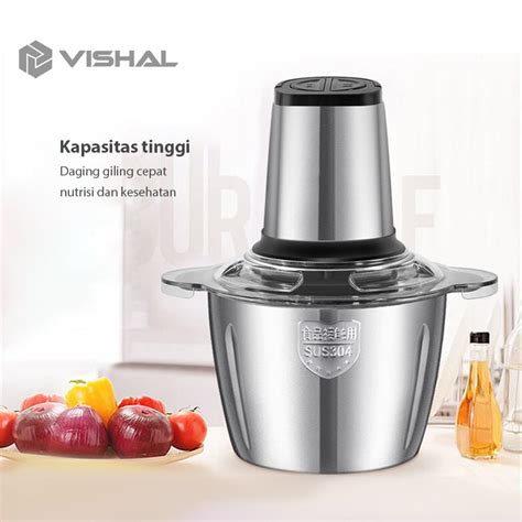 Jual Vishal Jumbo Chopper Blender Elektrik Penggiling Penggiling Mixer