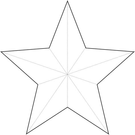 Small Star Template - Cliparts.co