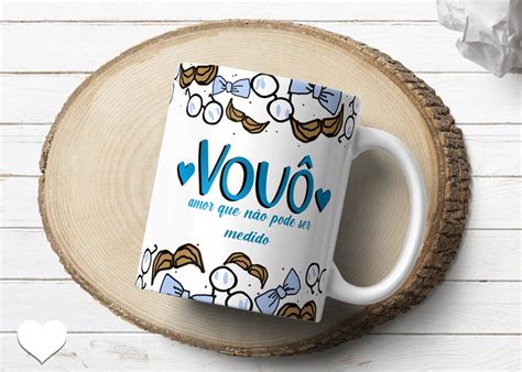 Caneca Personalizada Vov Nome Loja