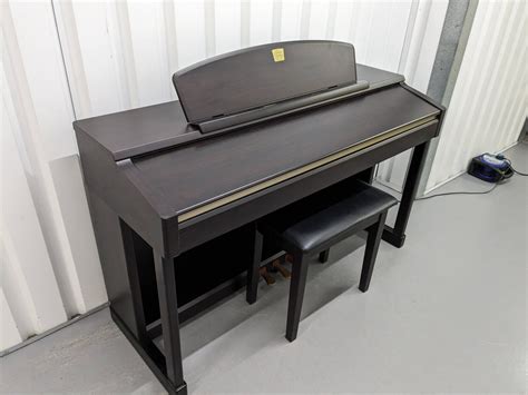 Yamaha Clavinova Clp Digital Piano And Stool In Dark Rosewood Stock