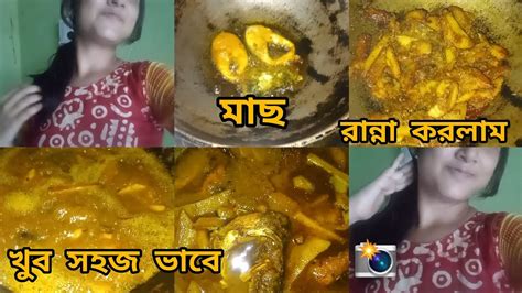 মাছ রান্না করলাম😃 বাঙালিয়ানা রান্না ️😋 Youtubevideofood Tanisdairy Viral Bengalivlogger