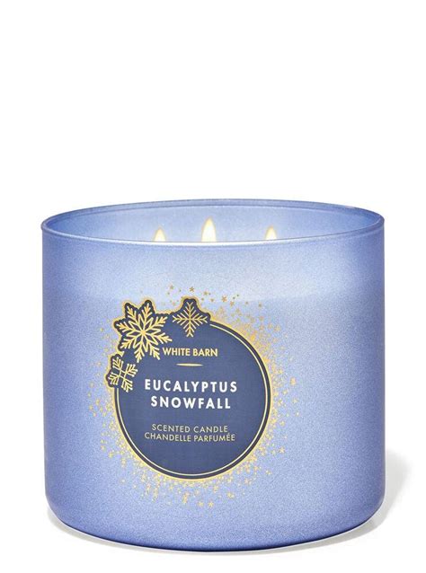 White Barn Eucalyptus Snowfall Wick Candle Dreamskinhaven