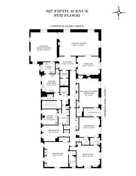 Th Avenue Thflr New York Ny Sales Floorplans Property