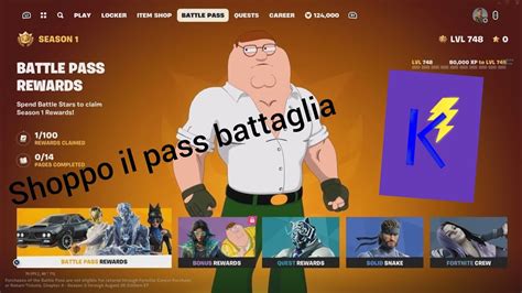 Ho Shoppato Il Nuovo Pass Battaglia Di Fortnite Youtube