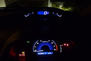 2006 Honda civic dashboard lights