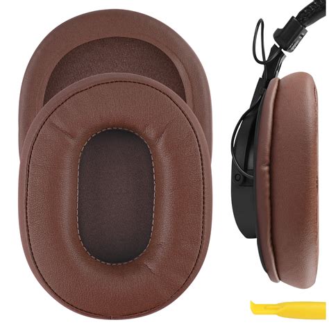 Geekria Replacement Ear Pads For Sony Mdr Headphones Brown Ebay