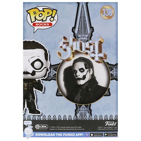 Funko Pop Rocks Ghost Papa Emeritus Iv Vinyl Figure