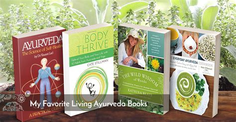 4 of My Favorite Living Ayurveda Books