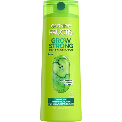 Fructis Grow Strong Garnier Champú Fortificante con Ceramidas y