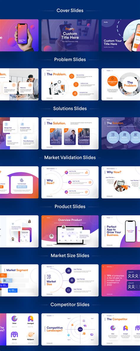 Deckly Pitch Deck Powerpoint Presentation Template