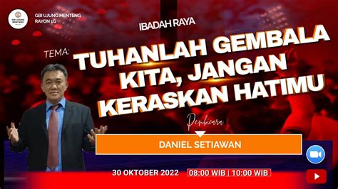 Rerun Minggu Oktober Ibadah Online Gbi Ujung Menteng