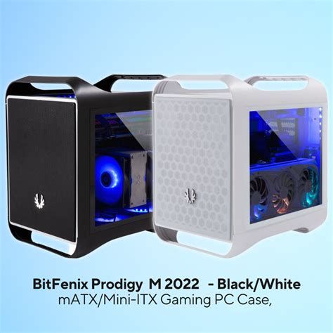 Bitfenix Prodigy M Matxmini Itx Gaming Pc Case Quadra Computer