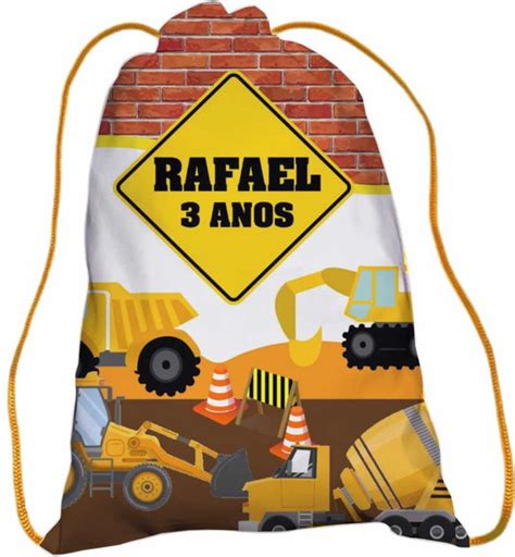 Sacolinha Personalizada De Trator Produtos Elo7