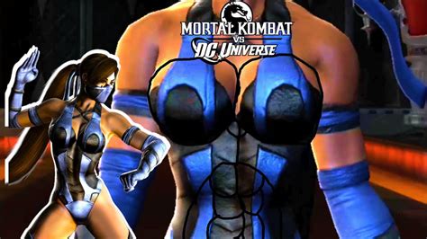 Mortal Kombat Vs Dc Universe Kitana Breasts Jiggle Physics With