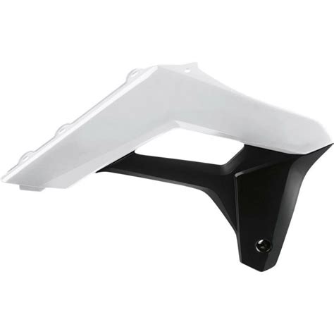 Polisport Radiator Shrouds White Black Fortnine Canada