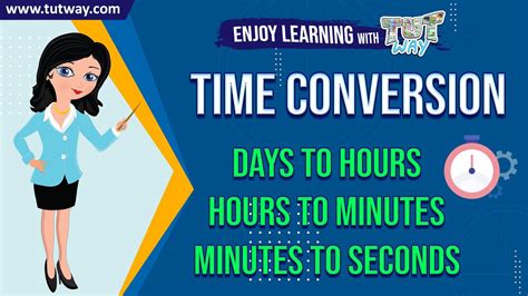 Time Conversion How To Convert Hours Minutes And Seconds Math