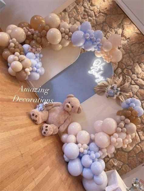 Pin by Griis Gris on Guardado rápido Baby shower balloon arch Baby