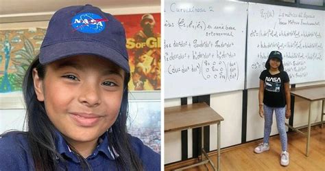 Con Un Ci De Esta Ni A Prodigio Mexicana Estudia Para Ser