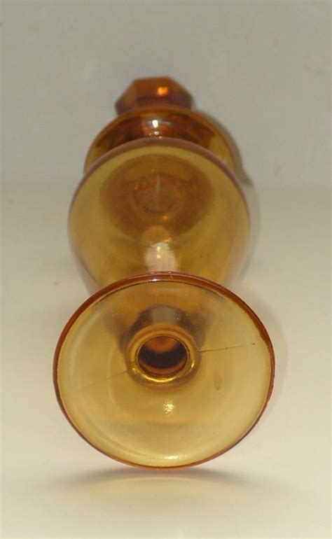 Perfume Bottle New Martinsville Depression Glass Art Deco