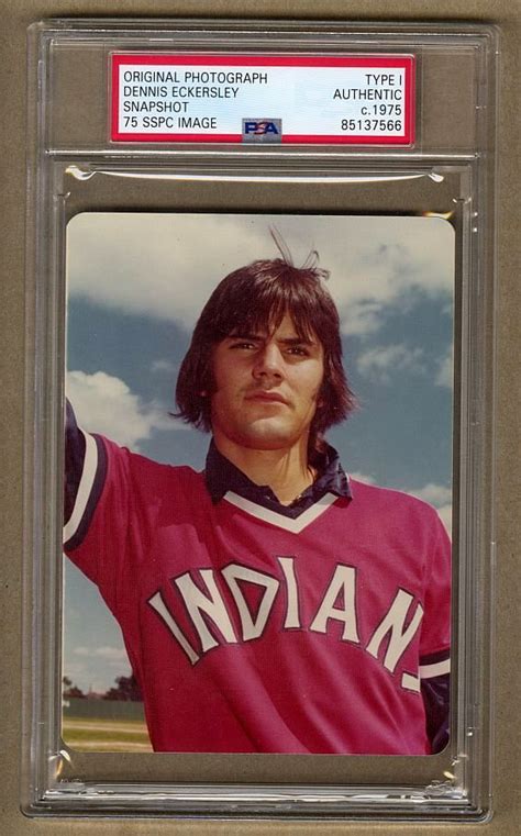 Item Detail Dennis Eckersley 1975 SSPC Baseball 506 Rookie Card