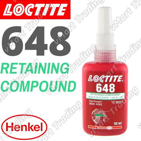 LOCTITE 648 Retaining Compound [50ml] | Shopee Malaysia