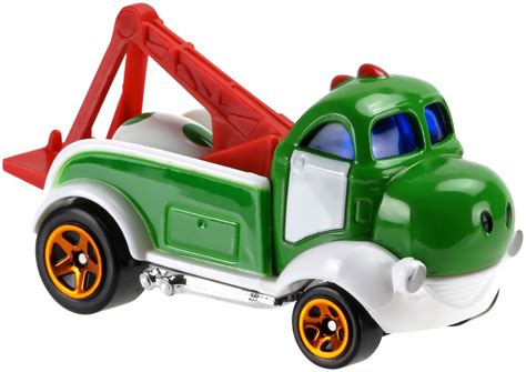 Hot Wheels Mario Brothers Yoshi Car Toy