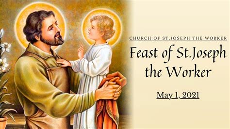 Feast Mass Of St Joseph The Worker Church Of St Joseph The Worker Youtube