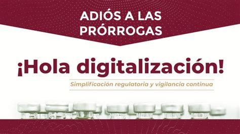 Cofepris Se Digitaliza Ahora Los Tr Mites Se Har N A Trav S De Digipris