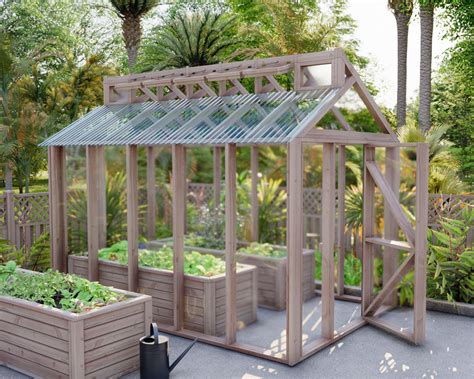 12x8 Diy Wooden Greenhouse Plans Diy Projects Plans