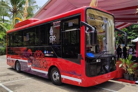 30 Bus Listrik Kolaborasi Kampus Dan Industri Dukung Operasional KTT