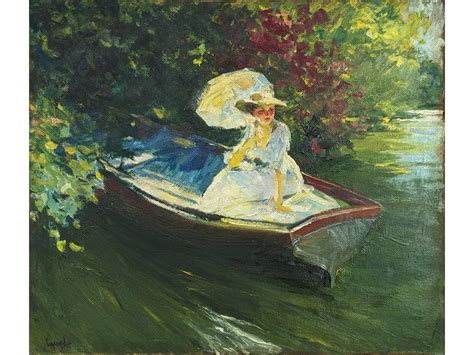 Sold Price AN EDWARD CUCUEL IMPRESSIONIST OIL ON CANVAS PAINTING