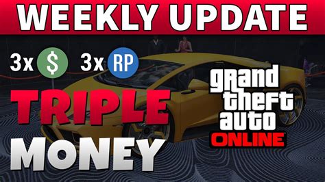 Gta Triple Money This Week Gta Online Weekly Update And Discounts