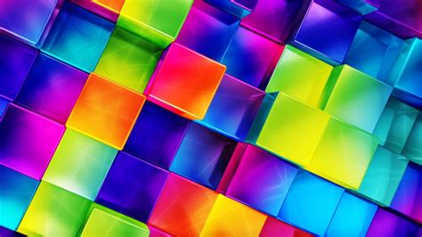 Wallpaper Id Pattern Futuristic Fractal Design Rainbow