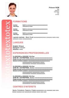 Exemple De Cv Europass Enseignant Primaire Laboite Cv Fr