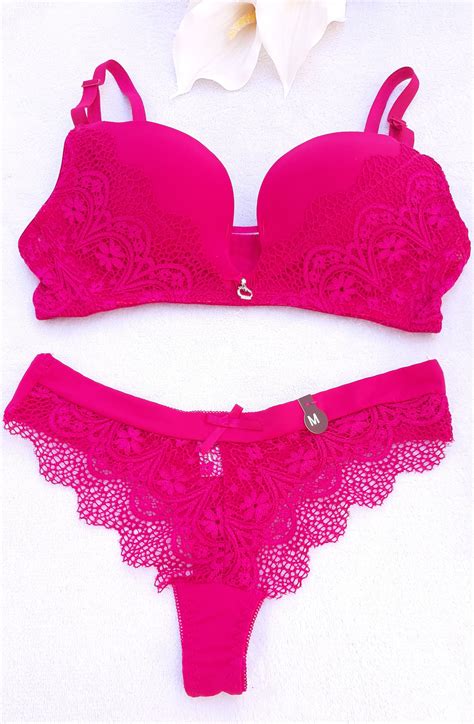 Lingerie Rosa Renda