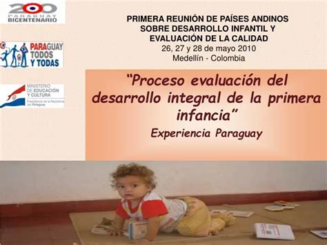 PPT Proceso evaluación del desarrollo integral de la primera