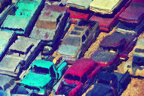 junk cars  stock photo public domain pictures