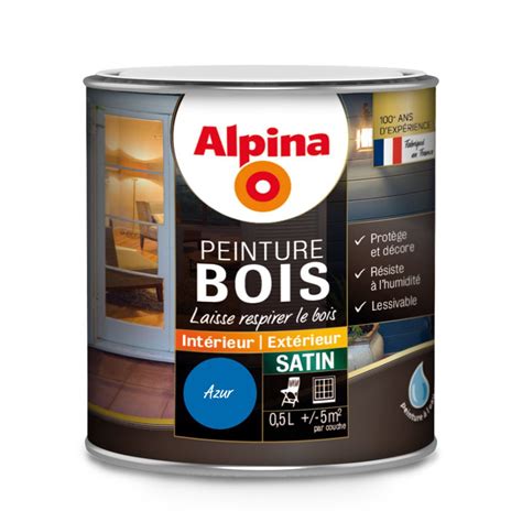 ALPINA Alpina Peinture Bois Microporeuse Intérieur Extérieur