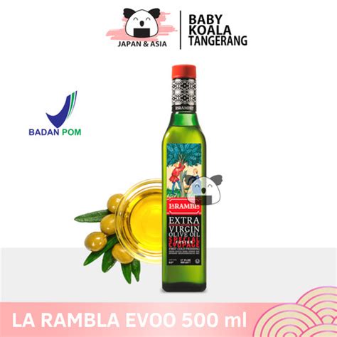 Jual La Rambla Extra Virgin Olive Oil 500 Ml Minyak Zaitun Murni