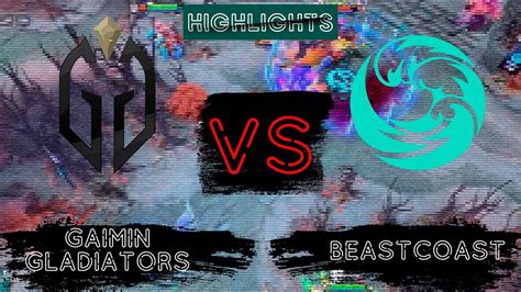 Gaimin Gladiators Vs Beastcoast Dreamleague