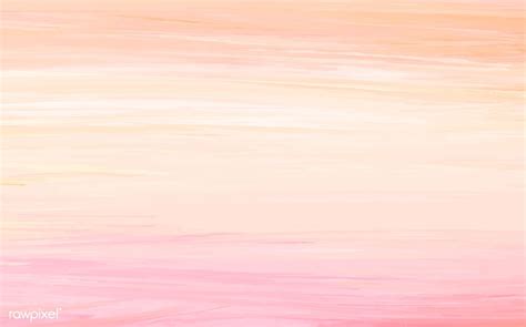 Peach Abstract Acrylic Brush Stroke Textured Background Vector Free Image By