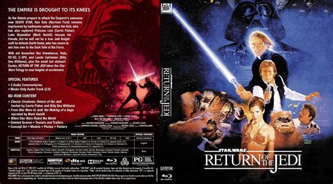 Custom Blu Ray Cover For Return Of The Jedi Despecialized Edition