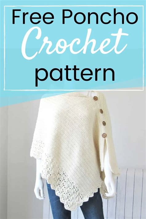 Free Crochet Poncho Pattern Beginner Level Artofit